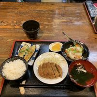 Lunch set meal at Korinbo in Tokyo