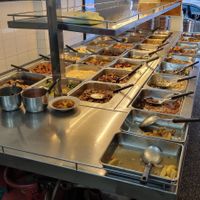 Veggie buffet at Ee Beng Vegetarian Food 毅明素食 in Penang