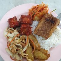 Choice from buffet for 11 MYR at Ee Beng Vegetarian Food 毅明素食 in Penang