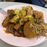 Great variety and my presentation skills  at Ee Beng Vegetarian Food 毅明素食 in Penang