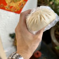 Veggie pao from the stand out front, RM1.5 at Ee Beng Vegetarian Food 毅明素食 in Penang