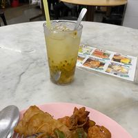 Passion fruit juice  at Ee Beng Vegetarian Food 毅明素食 in Penang