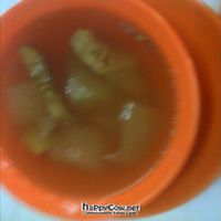 amazing tasty white cabbage soup 
Rm$1 at Joo Yee Jai Vegetarian in Penang