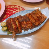 Mock fish - this is goooood! Recommend! at Lu Ye Yuan Vegetarian in Bukit Mertajam