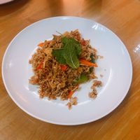 Tomyum fried rice - v yummy! Order if you like tomyummmm at Lu Ye Yuan Vegetarian in Bukit Mertajam