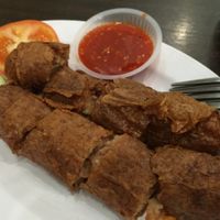 Loh bak at Luk Yea Yan Vegetarian Restaurant 鹿野苑素食馆 in Penang