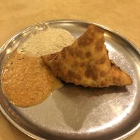 samosa  at Woodlands Vegetarian Restaurant - Georgetown in Penang