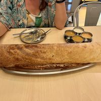 Paper dosa   at Woodlands Vegetarian Restaurant - Georgetown in Penang