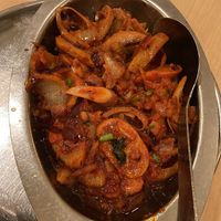 Mushroom fry. The flavors are immaculate   at Woodlands Vegetarian Restaurant - Georgetown in Penang