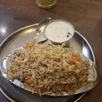 Pepper fried rice at Woodlands Vegetarian Restaurant - Georgetown in Penang