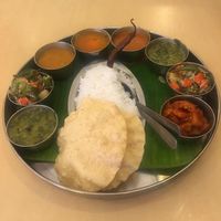 Thali  at Woodlands Vegetarian Restaurant - Georgetown in Penang