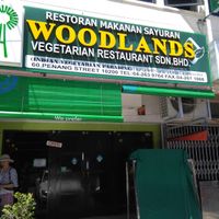 Outside at Woodlands Vegetarian Restaurant - Georgetown in Penang
