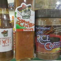 Seriously HOT sauce😆😆😆 (vegetarian) at Healthy Bites in Pasay City