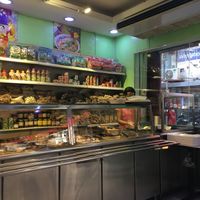 Inside - on the right free water and tea at New Quan Yin Chay Vegetarian Food Garden in Metro Manila