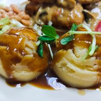 Mashed potato at Ci Hang 慈航 in Central Singapore