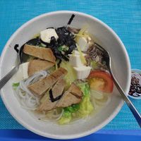 Fish Bee Hoon in Soup at Ci Hang 慈航 in Central Singapore