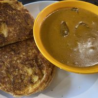 Roti john at Divine Realm 天运素食园 in Northeast Singapore