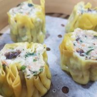 Siew mai  at Divine Realm 天运素食园 in Northeast Singapore