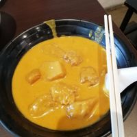 Curry ramen at Divine Realm 天运素食园 in Northeast Singapore