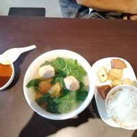 Liang tou fu at Divine Realm 天运素食园 in Northeast Singapore