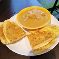 Roti john at Divine Realm 天运素食园 in Northeast Singapore