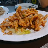 Creamy abalone mushroom! Super nice! at Divine Realm 天运素食园 in Northeast Singapore