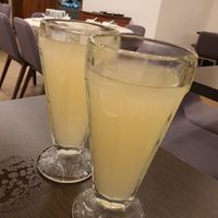 Lemongrass drink at Greenland Vegetarian Restaurant 菩提林 in Northeast Singapore