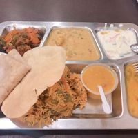 Chappathi and Veggie Plate  at Komala Vilas - Serangoon Rd in Central Singapore