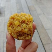 jaggery laddu at Komala Vilas - Serangoon Rd in Central Singapore