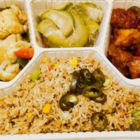 bento set lunch at Ling Zhi Restaurant 灵芝 - Orchard in Central Singapore