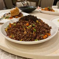  fried brown rice  at Ling Zhi Restaurant 灵芝 - Orchard in Central Singapore
