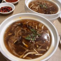 Hot and sour soup at Ling Zhi Restaurant 灵芝 - Orchard in Central Singapore