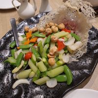 Saute asparagus at Ling Zhi Restaurant 灵芝 - Orchard in Central Singapore