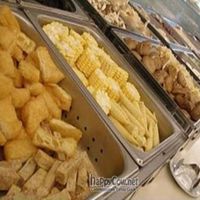 Hotpot Buffet - whole row of hotpot buffet ingredients to pick from ... at  Ling Zhi Restaurant 灵芝 - Novena in Central Singapore