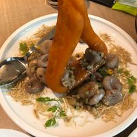 Abacus seeds with sweet potato at  Ling Zhi Restaurant 灵芝 - Novena in Central Singapore