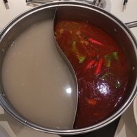 3 soup base available: Herbal soup, Collagen & Tom Yam soup at  Ling Zhi Restaurant 灵芝 - Novena in Central Singapore