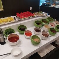 Sauces available for self mix! at  Ling Zhi Restaurant 灵芝 - Novena in Central Singapore