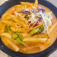 Creamy penne at Nature Cafe 自然素食 - Bukit Merah in Central Singapore