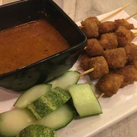 Satay at Nature Cafe 自然素食 - Bukit Merah in Central Singapore