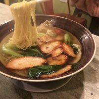 Wanton Noodle Soup at Nature Cafe 自然素食 - Bukit Merah in Central Singapore