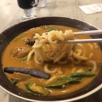 Curry udon at Nature Cafe 自然素食 - Bukit Merah in Central Singapore