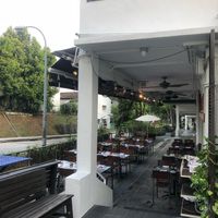 Outside seat at Original Sin in Central Singapore