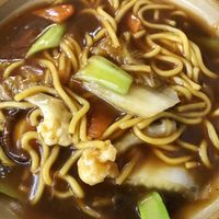 Claypot noodles at Su Shi Piao Xiang 素食飘香 - Fortune Centre in Central Singapore