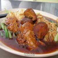 Mushroom with Mock Chicken Hor Fun @ S$3.5 at Yuan Xiang Vegetarian Food in Central Singapore