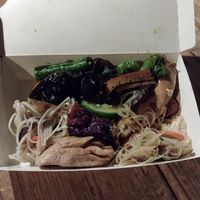 A bit of everything, paid 60twd for it at Yuan Tong 圓通素食館 in Taipei