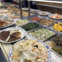 A little insight of the buffet selection  at Sān Lái SùShí - Sun Like in Taipei