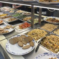 A little insight of the buffet selection  at Sān Lái SùShí - Sun Like in Taipei