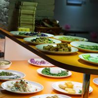 buffet at Tong-1 Vegetarian Garden in Taipei