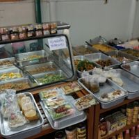 Buffet at Youta Jay Vegetarian Food in Ayutthaya
