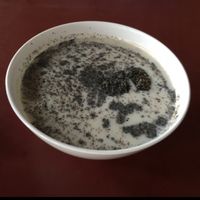 I have no idea what this is, but it tastes good. at Chamlong's / The Vegetarian Society Chatuchak in Bangkok